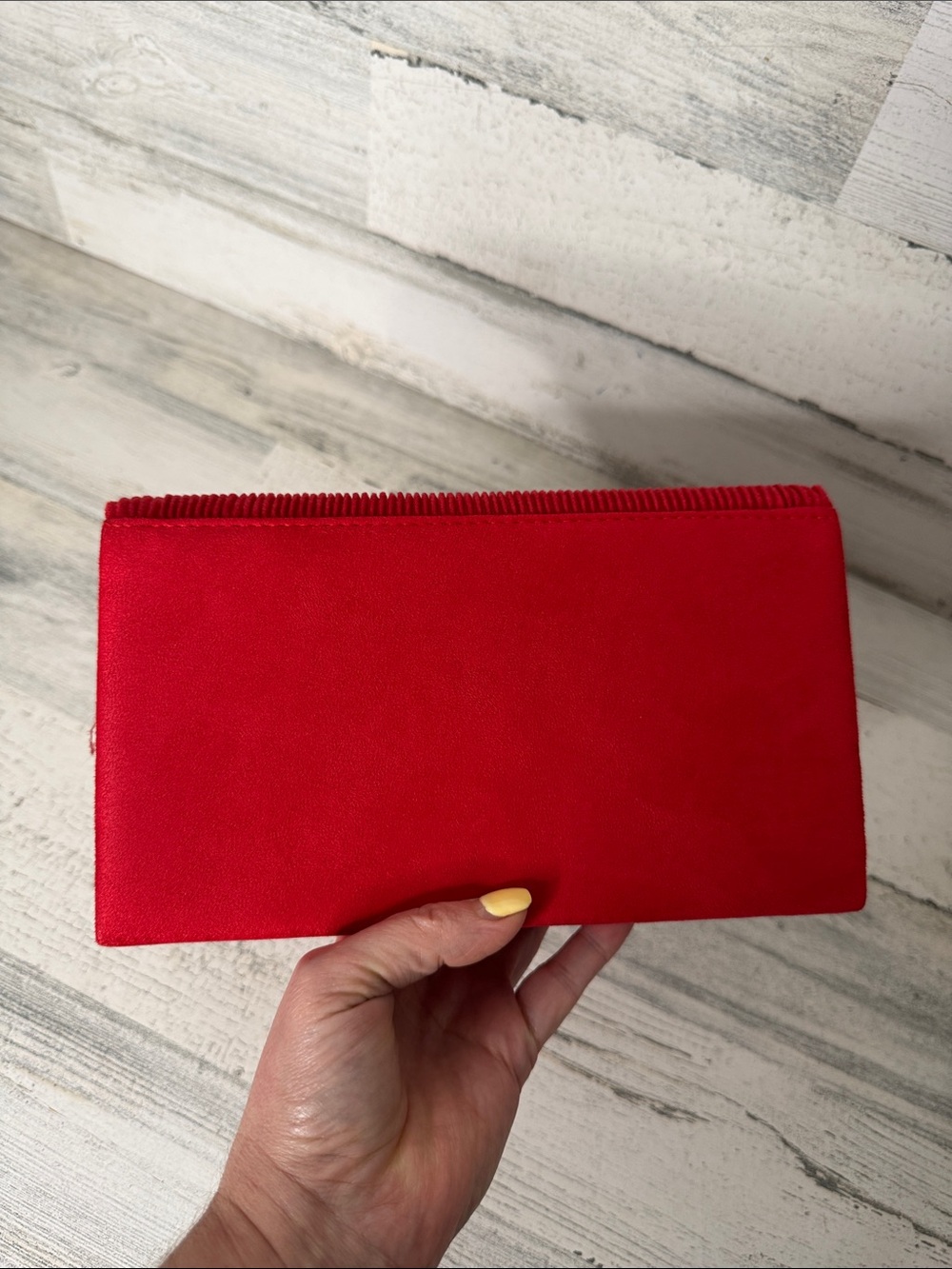 Red & Gold Clutch Purse - Picture 7 of 8